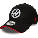 lippikset-kaareva-musta-snapback-9forty-side-patch-haas-f1-team-formula-1-new-era