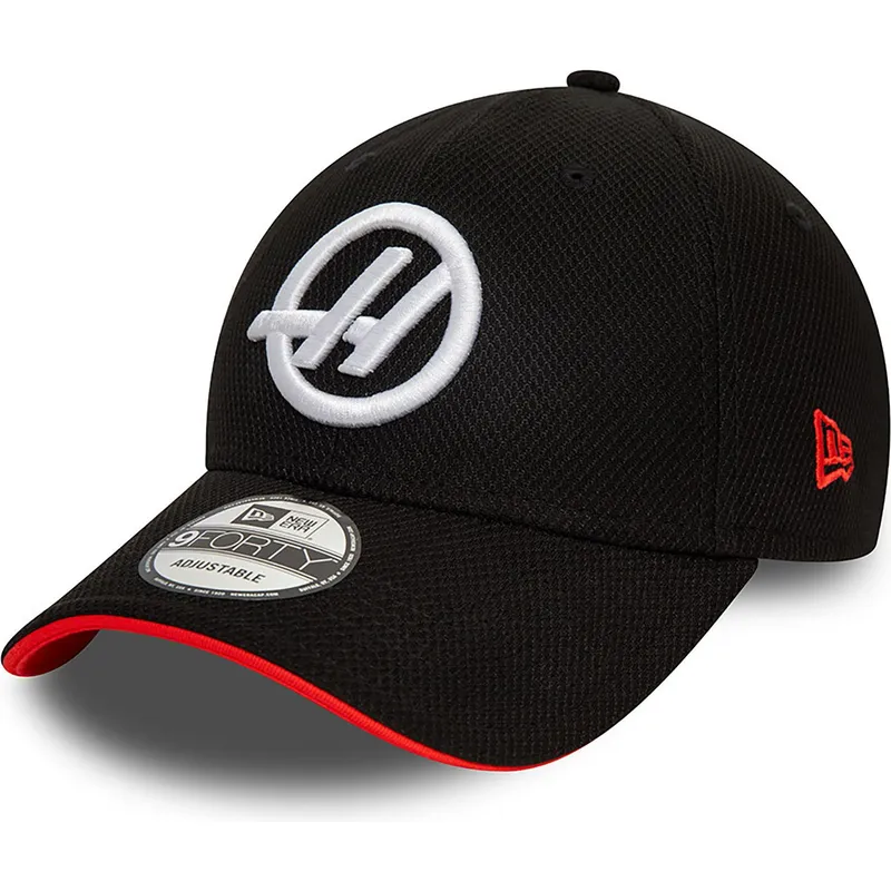 lippikset-kaareva-musta-snapback-9forty-side-patch-haas-f1-team-formula-1-new-era