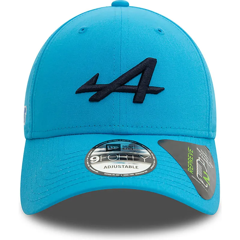 lippikset-kaareva-sininen-snapback-9forty-essential-repreve-alpine-f1-team-formula-1-new-era