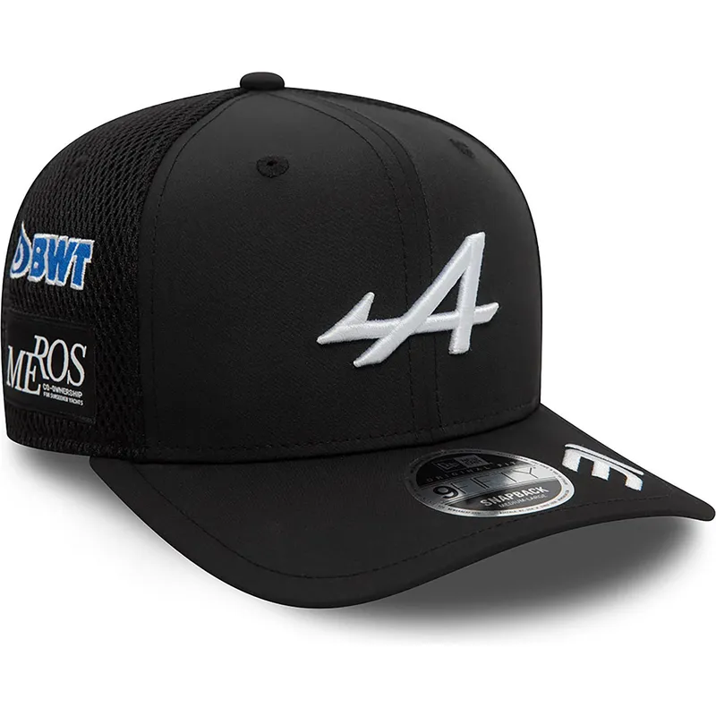 lippikset-kaareva-rekka-musta-snapback-esteban-ocon-9fifty-original-fit-alpine-f1-team-formula-1-new-era