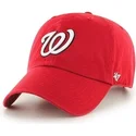 lippikset-kaareva-punainen-saadettava-nauha-washington-nationals-mlb-47-brand