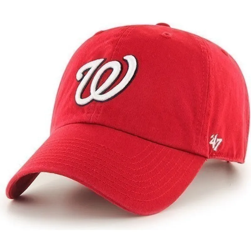 lippikset-kaareva-punainen-saadettava-nauha-washington-nationals-mlb-47-brand lippikset-kaareva-punainen-saadettava-nauha-washington-nationals-mlb-47-brand