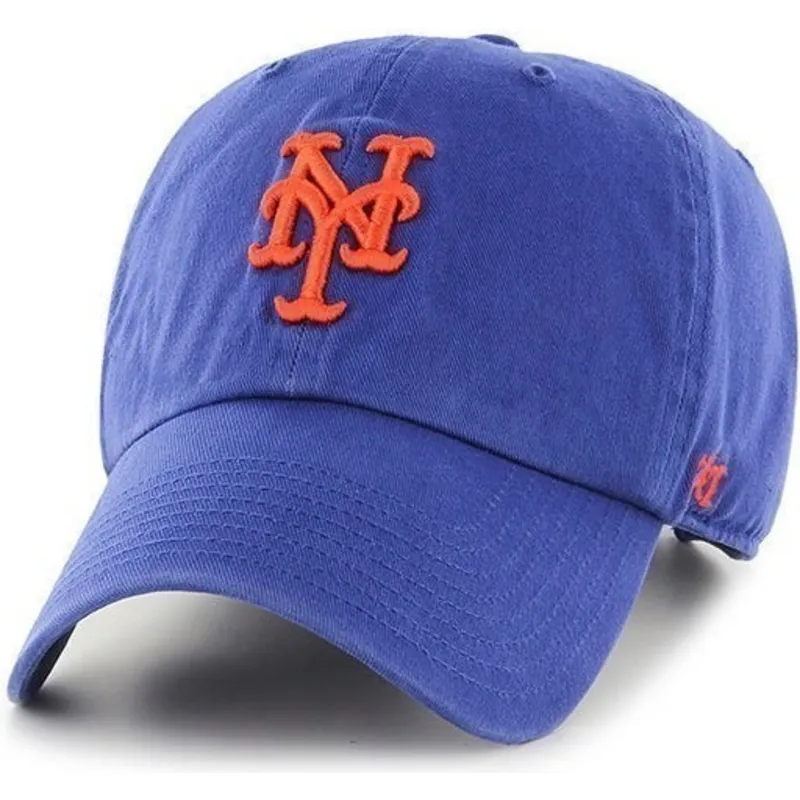 lippikset-kaareva-sininen-saadettava-nauha-new-york-mets-mlb-47-brand