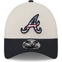 lippikset-kaareva-beige-snapback-9forty-stretch-snap-4th-of-july-atlanta-braves-mlb-new-era