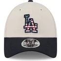 lippikset-kaareva-beige-snapback-9forty-stretch-snap-4th-of-july-los-angeles-dodgers-mlb-new-era