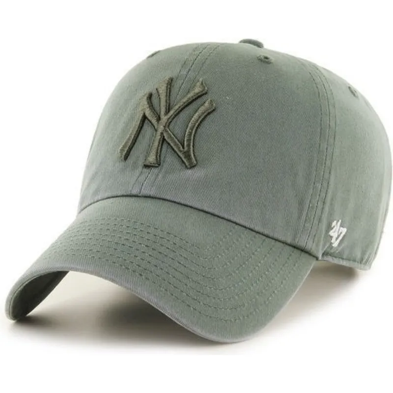 lippikset-kaareva-vihrea-saadettava-nauha-new-york-yankees-mlb-47-brand
