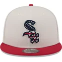 lippikset-littea-beige-snapback-9fifty-4th-of-july-chicago-white-sox-mlb-new-era