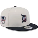 lippikset-littea-beige-snapback-9fifty-4th-of-july-detroit-tigers-mlb-new-era