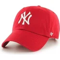 lippikset-kaareva-punainen-saadettava-nauha-new-york-yankees-mlb-47-brand