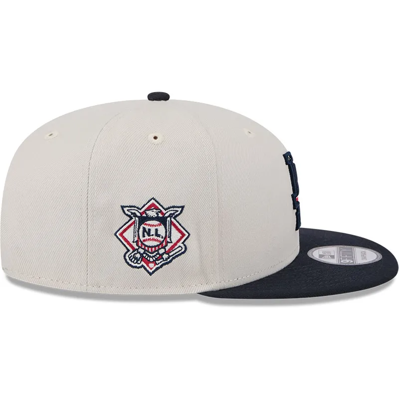 lippikset-littea-beige-snapback-9fifty-4th-of-july-los-angeles-dodgers-mlb-new-era
