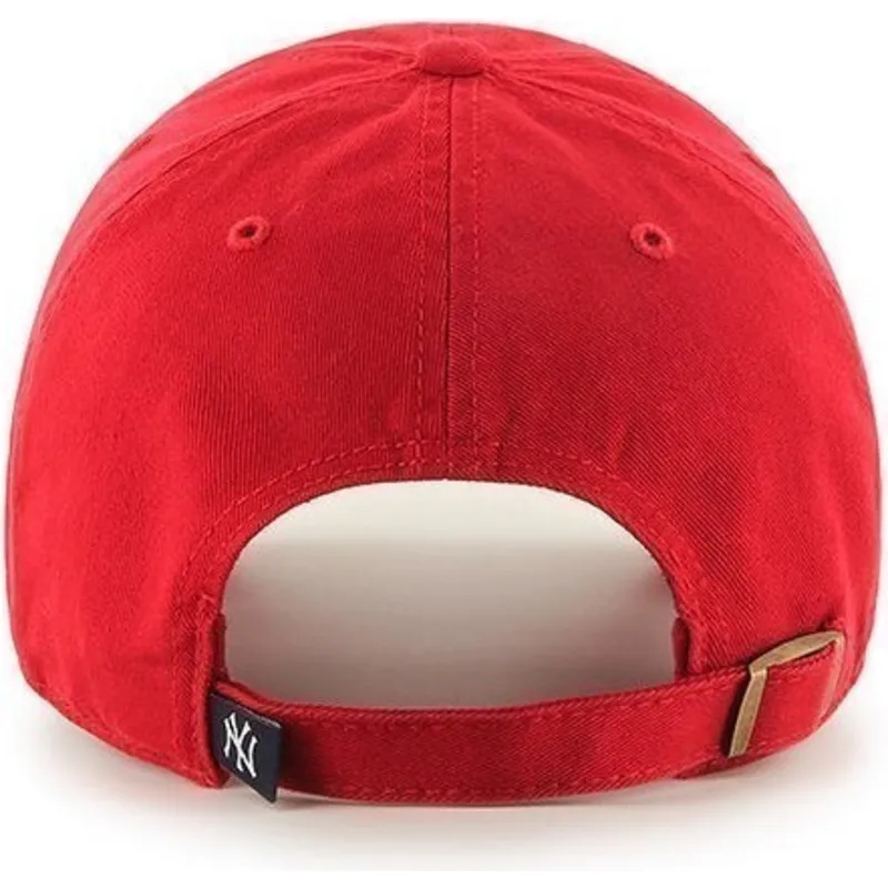 lippikset-kaareva-punainen-saadettava-nauha-new-york-yankees-mlb-47-brand