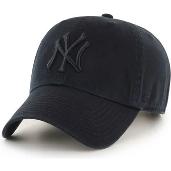 lippikset-kaareva-musta-saadettava-nauha-new-york-yankees-mlb-47-brand