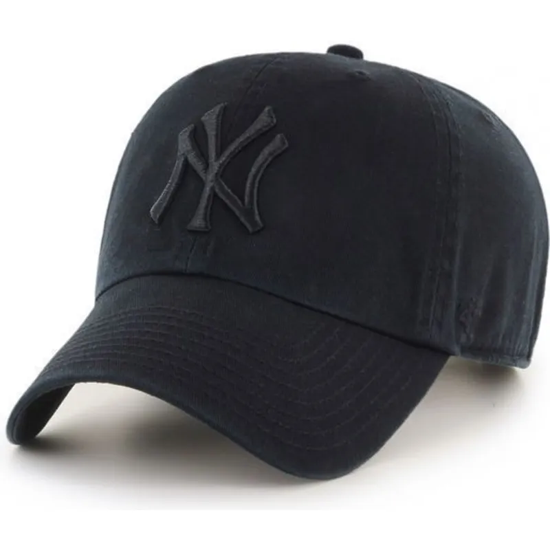 lippikset-kaareva-musta-saadettava-nauha-new-york-yankees-mlb-47-brand
