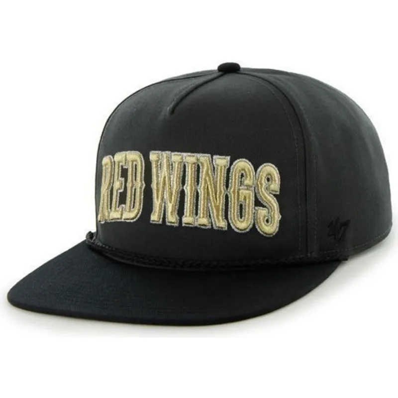 lippikset-littea-musta-snapback-detroit-red-wings-nhl-47-brand lippikset-littea-musta-snapback-detroit-red-wings-nhl-47-brand
