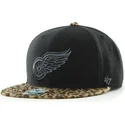 lippikset-littea-musta-snapback-detroit-red-wings-nhl-47-brand