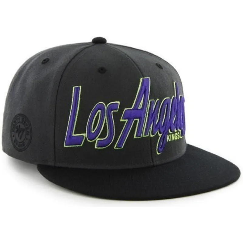 lippikset-littea-musta-snapback-letras-los-angeles-kings-nhl-47-brand lippikset-littea-musta-snapback-letras-los-angeles-kings-nhl-47-brand