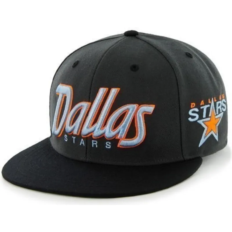 lippikset-littea-musta-snapback-letras-dallas-stars-nhl-47-brand