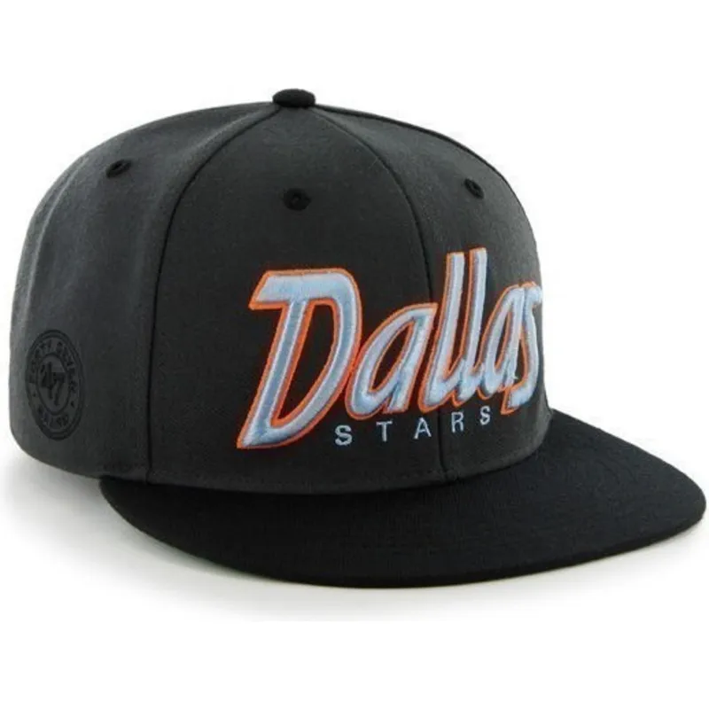 lippikset-littea-musta-snapback-letras-dallas-stars-nhl-47-brand