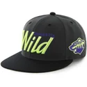 lippikset-littea-musta-snapback-letras-minnesota-wild-nhl-47-brand