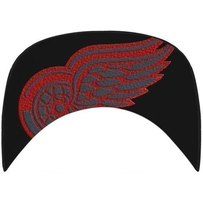 lippikset-littea-musta-snapback-letras-detroit-red-wings-nhl-47-brand