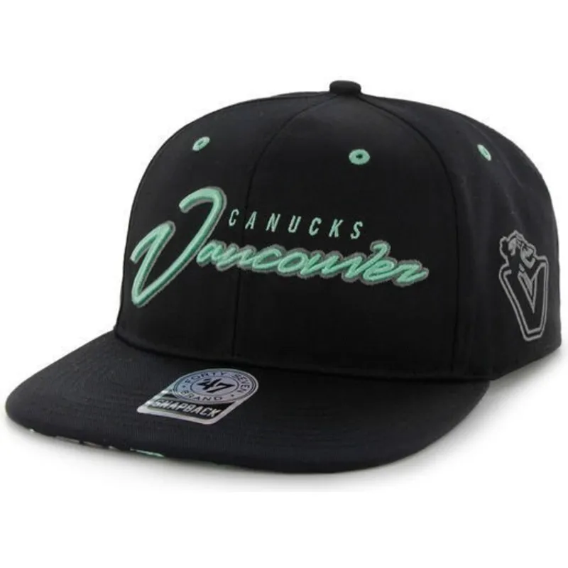 cap-littea-black-snapback-de-letras-vancouver-canucks-nhl-47-brand cap-littea-black-snapback-de-letras-vancouver-canucks-nhl-47-brand