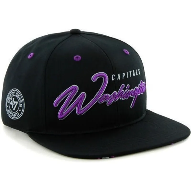 lippikset-littea-musta-snapback-letras-washington-capitals-nhl-47-brand