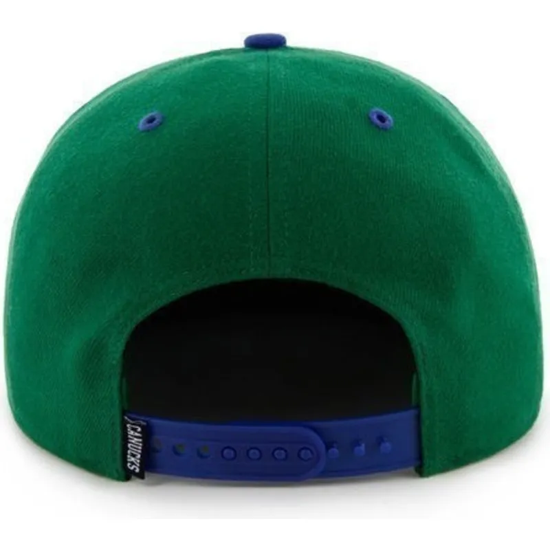lippikset-littea-vihrea-snapback-vancouver-canucks-nhl-47-brand
