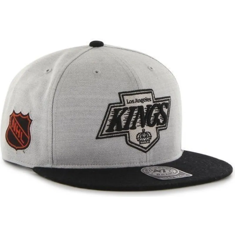 lippikset-littea-harmaa-snapback-los-angeles-kings-nhl-47-brand