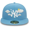 lippikset-littea-sininen-istuva-59fifty-cloud-new-york-yankees-mlb-new-era