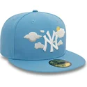 lippikset-littea-sininen-istuva-59fifty-cloud-new-york-yankees-mlb-new-era