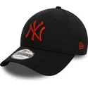 lippikset-kaareva-musta-saadettava-nauha-9forty-league-essential-new-york-yankees-mlb-new-era