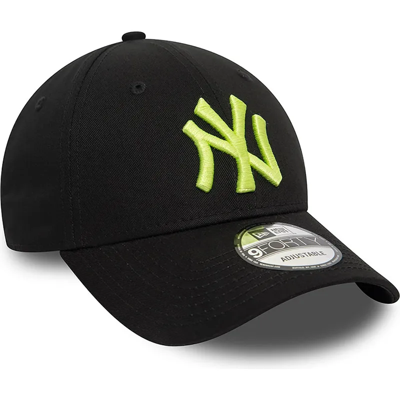lippikset-kaareva-musta-saadettava-nauha-9forty-league-essential-new-york-yankees-mlb-new-era