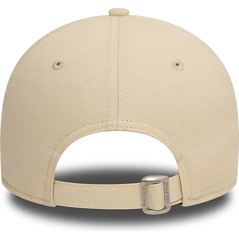 lippikset-kaareva-beige-saadettava-nauha-9twenty-league-essential-new-york-yankees-mlb-new-era