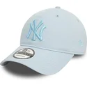 lippikset-kaareva-sininen-saadettava-nauha-9twenty-league-essential-new-york-yankees-mlb-new-era