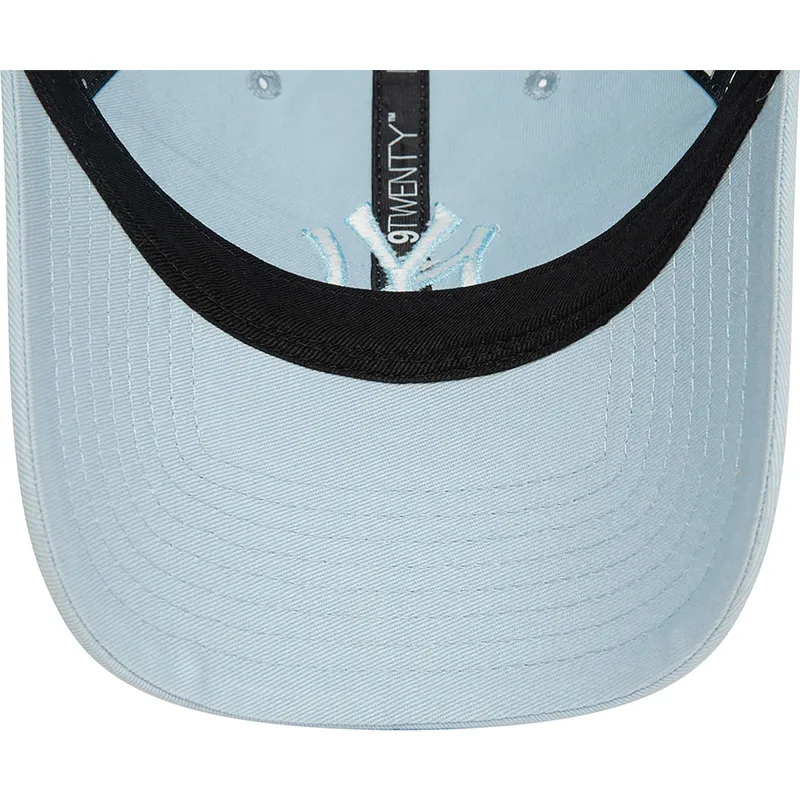 lippikset-kaareva-sininen-saadettava-nauha-9twenty-league-essential-new-york-yankees-mlb-new-era