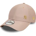 lippikset-kaareva-beige-saadettava-nauha-dorado-9forty-flawless-new-york-yankees-mlb-new-era