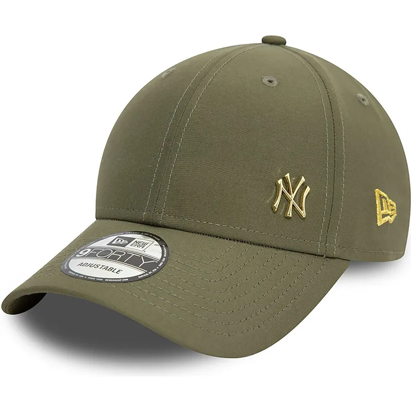 lippikset-kaareva-vihrea-saadettava-nauha-dorado-9forty-flawless-new-york-yankees-mlb-new-era