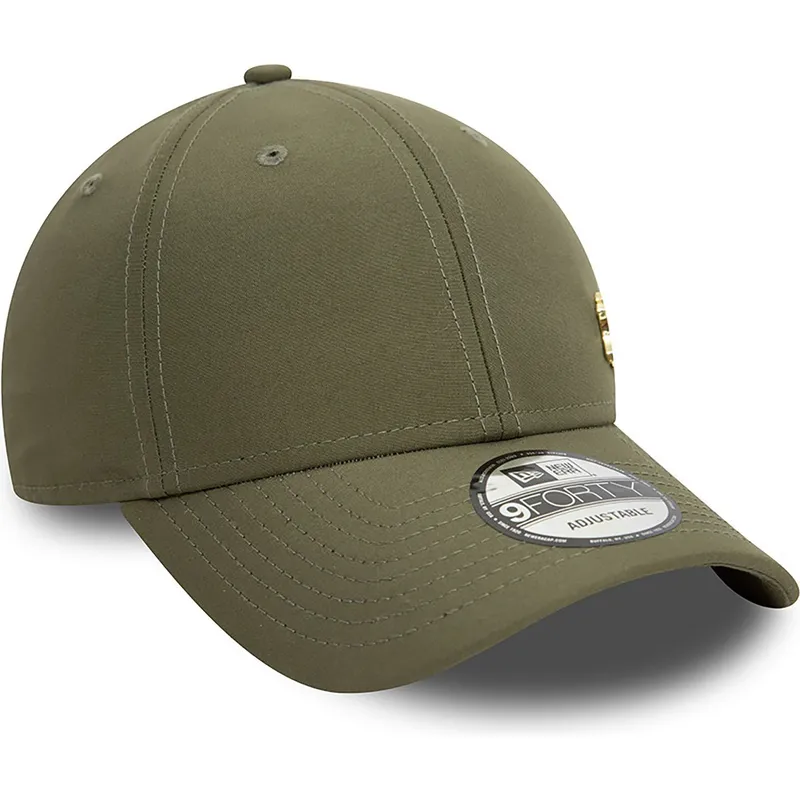 lippikset-kaareva-vihrea-saadettava-nauha-dorado-9forty-flawless-new-york-yankees-mlb-new-era