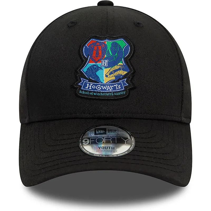 lippikset-kaareva-musta-snapback-lapsille-9forty-hogwarts-harry-potter-new-era lippikset-kaareva-musta-snapback-lapsille-9forty-hogwarts-harry-potter-new-era