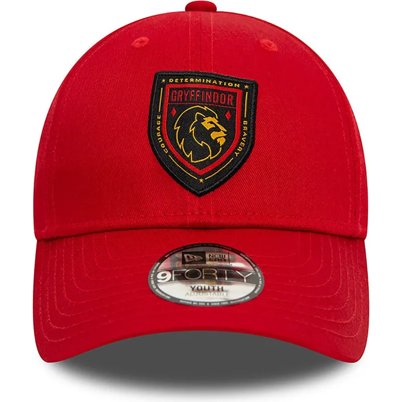 lippikset-kaareva-punainen-snapback-lapsille-9forty-gryffindor-harry-potter-new-era