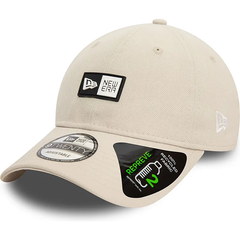 lippikset-kaareva-beige-saadettava-nauha-9twenty-repreve-new-era