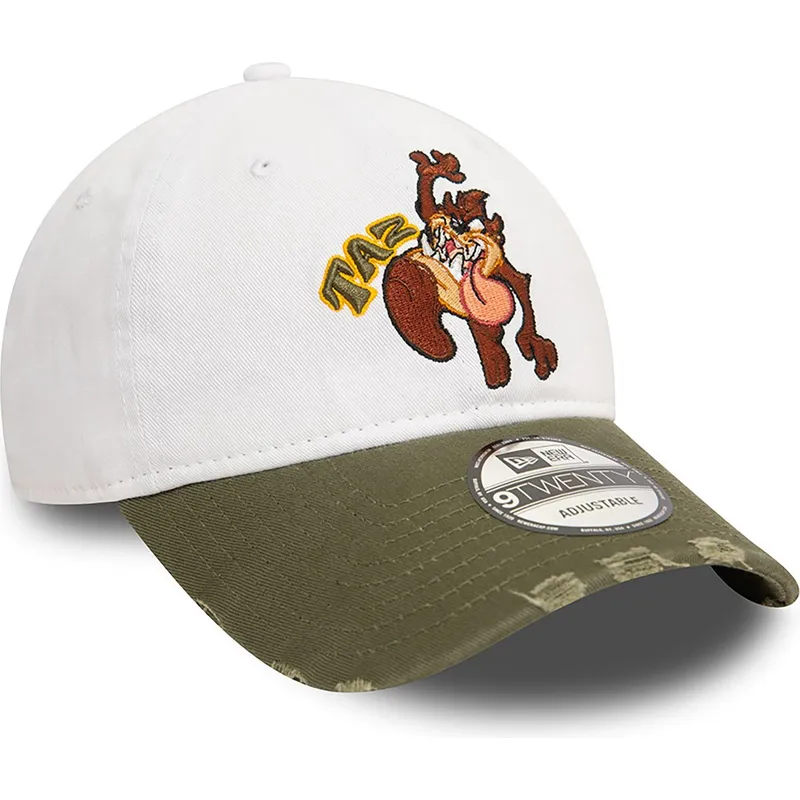 lippikset-kaareva-valkoinen-saadettava-nauha-9twenty-washed-tasmania-looney-tunes-new-era lippikset-kaareva-valkoinen-saadettava-nauha-9twenty-washed-tasmania-looney-tunes-new-era