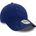 lippikset-kaareva-sininen-saadettava-nauha-9forty-flame-los-angeles-dodgers-mlb-new-era