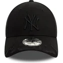 lippikset-kaareva-musta-saadettava-nauha-9forty-flame-new-york-yankees-mlb-new-era