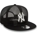 lippikset-littea-rekka-musta-snapback-9fifty-embroidered-mesh-new-york-yankees-mlb-new-era