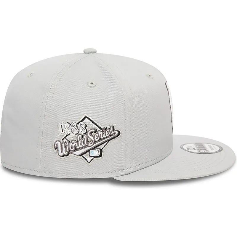 lippikset-littea-harmaa-snapback-9fifty-seasonal-flower-los-angeles-dodgers-mlb-new-era