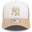 lippikset-kaareva-rekka-beige-snapback-a-frame-frame-world-series-new-york-yankees-mlb-new-era