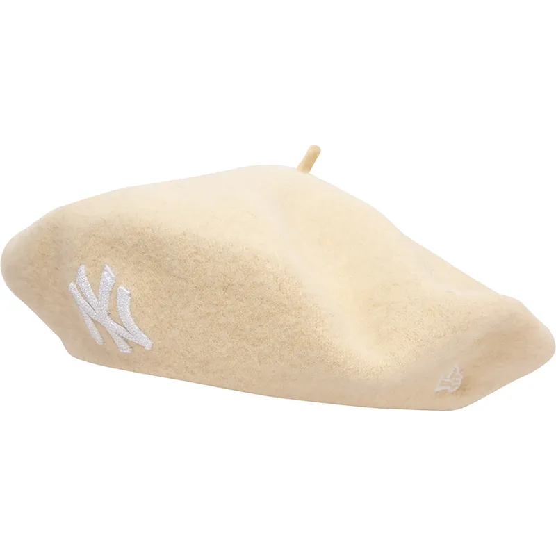 baretit-beige-wool-beret-new-york-yankees-mlb-new-era baretit-beige-wool-beret-new-york-yankees-mlb-new-era