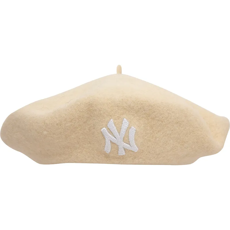 baretit-beige-wool-beret-new-york-yankees-mlb-new-era baretit-beige-wool-beret-new-york-yankees-mlb-new-era