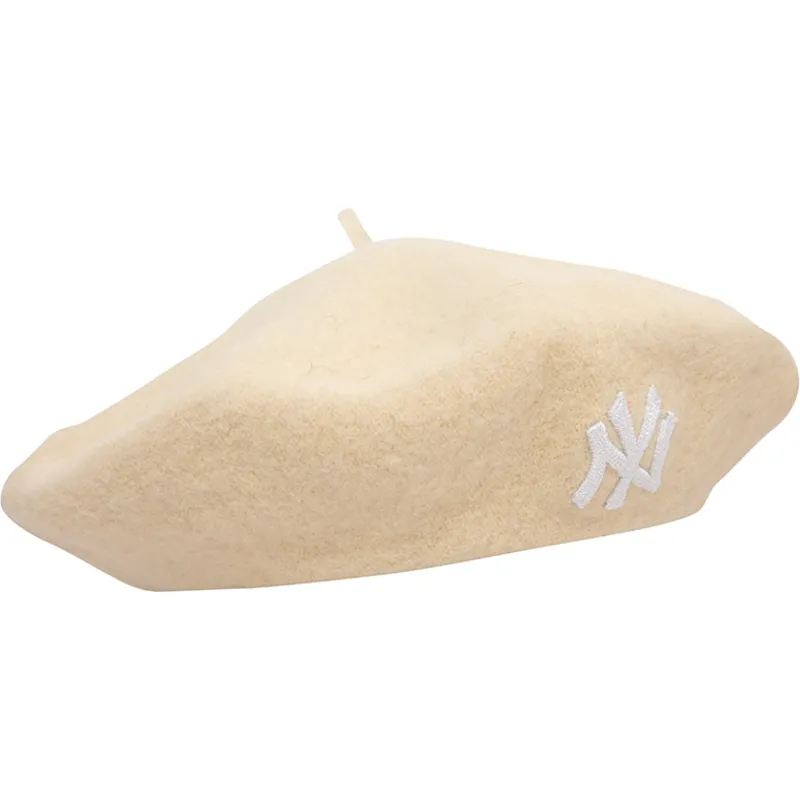 baretit-beige-wool-beret-new-york-yankees-mlb-new-era baretit-beige-wool-beret-new-york-yankees-mlb-new-era